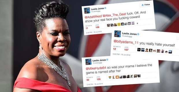 Leslie Jones regresa a Twitter tras la polémica de los insultos recibidos.