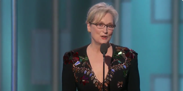 Donald Trump,tras el discurso de Meryl Streep en los Globos de Oro: "Es una de las actrices más sobrevaloradas de Hollywood".
