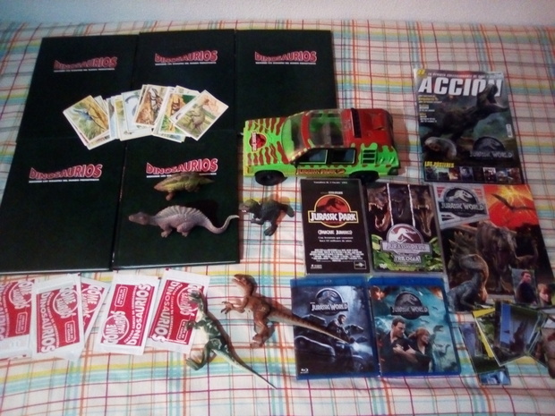 Colección mítica Dinosaurios más mi humilde colección de Jurassic park.