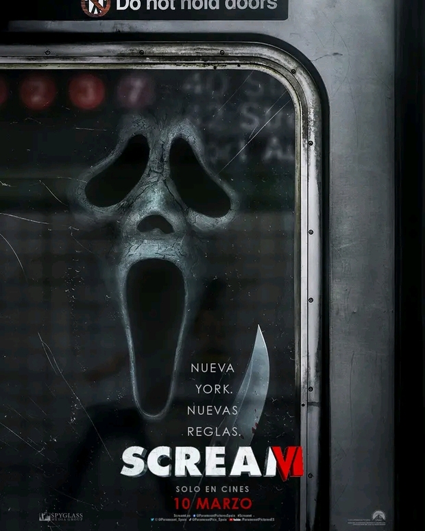 Primer poster de Scream VI.