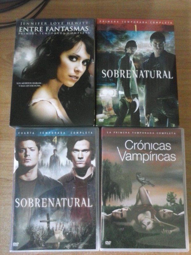 Coleccion series sobrenaturales dvd