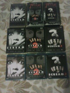 scream colecion dvd bluray