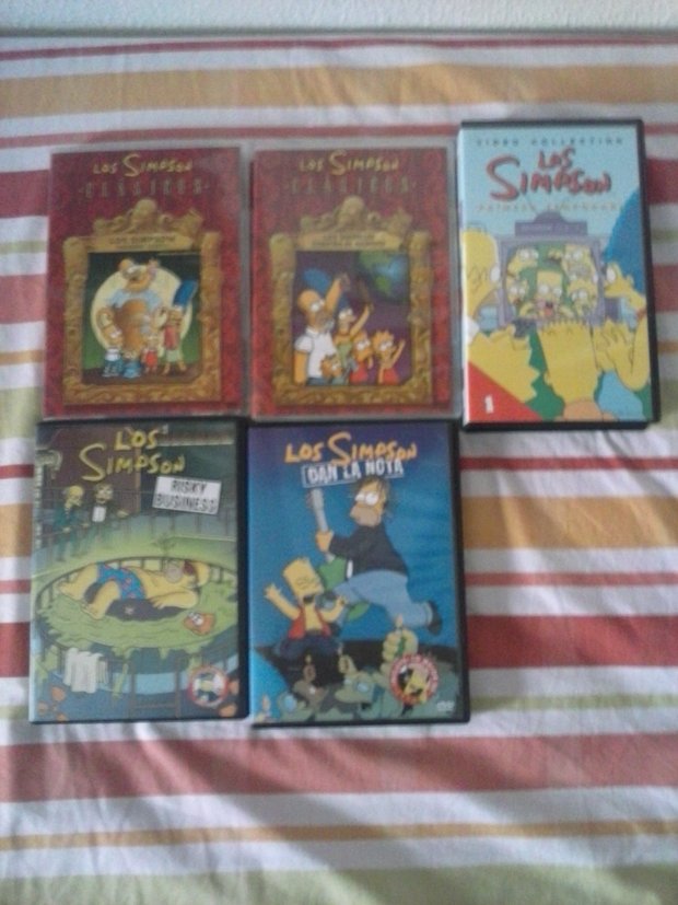 Simpsons dvd vhs
