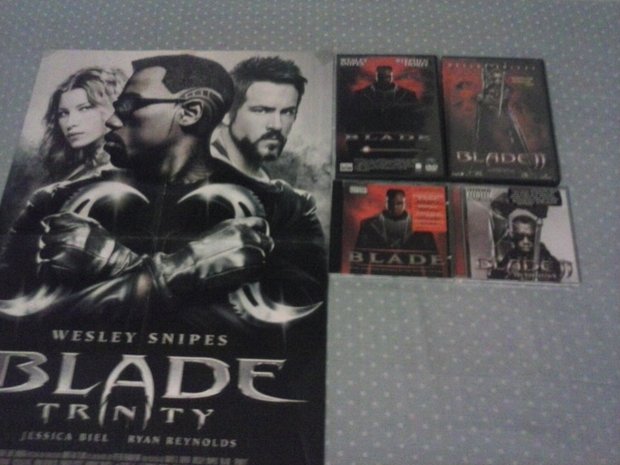Blade coleccion dvd poster y bso