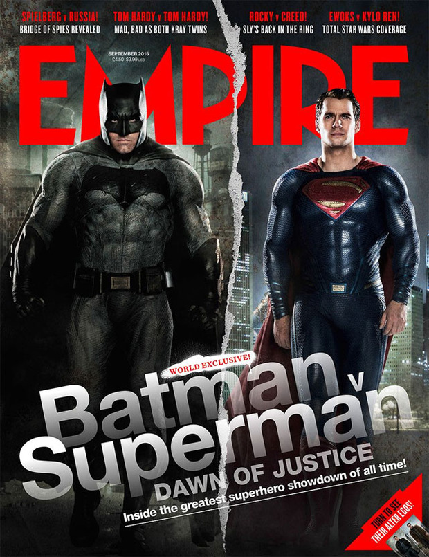 Batman y Superman portada de la revista Empire 