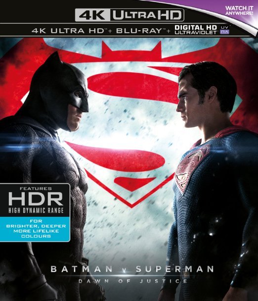 Batman vs Superman en UHDBD disponible para reservar