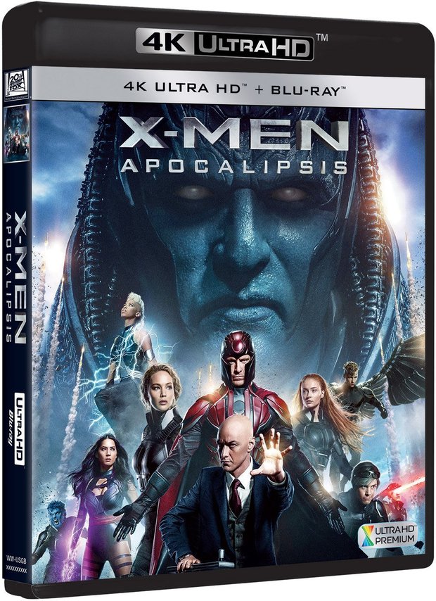 X-Men apocalipsis UHDBD ya disponible para reservar en amazon.es