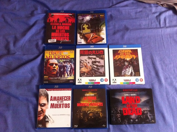 Colección películas zombies