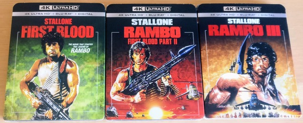 Trilogía Rambo 4K