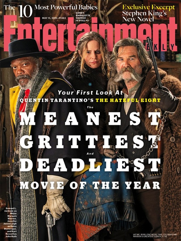 ‘The Hateful Eight': Primer vistazo a Samuel L. Jackson, Jennifer Jason Leigh y Kurt Russell