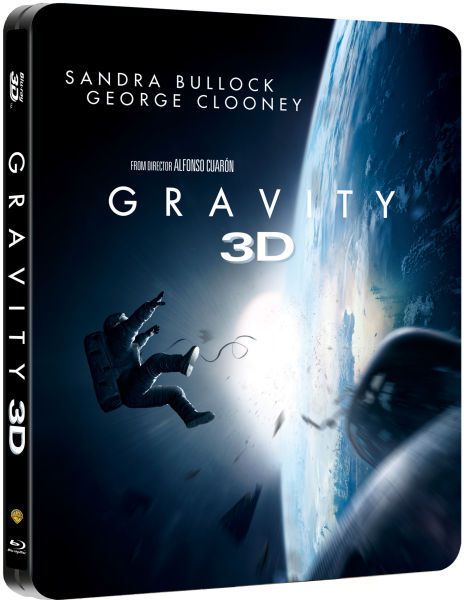 Disponible de nuevo por 15€ el steelbook de 'Gravity' en 3D (Con castellano)