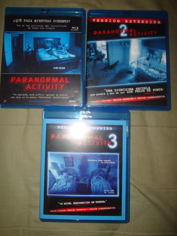 Trilogía Paranormal Activity