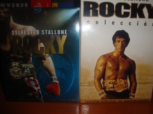 Colección Rocky Bly Ray + DVD (1)