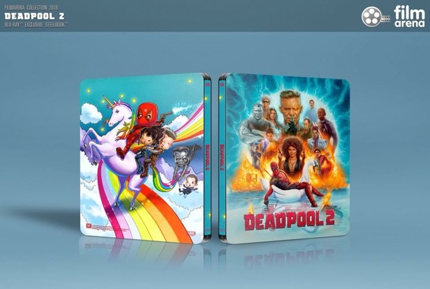 Diseño 'Deadpool 2' (Steelbook FilmArena)