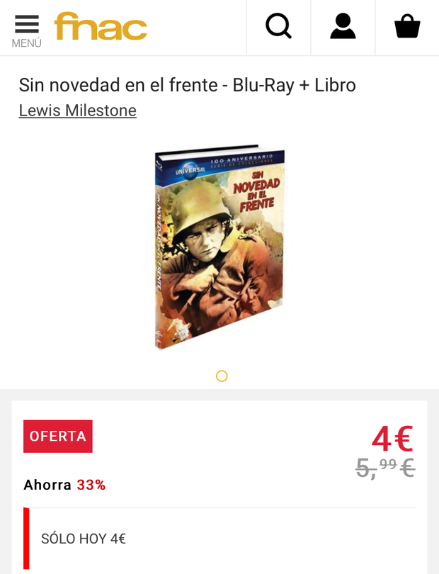 ‘Sin novedad en el frente’ (Digibook) - A 4€ hoy