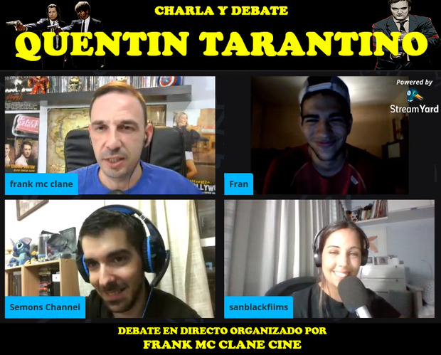 - Debate en directo sobre Quentin Tarantino -