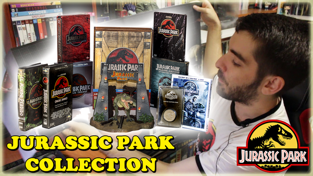 - Jurassic Park: Colección (VHS / DVD / Bluray) -