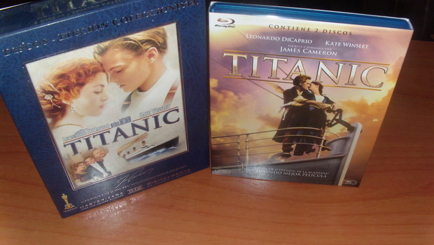 Titanic Blu Ray y DVD
