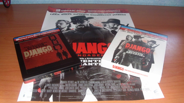 Django Steelbook y Digipack + póster gratis.