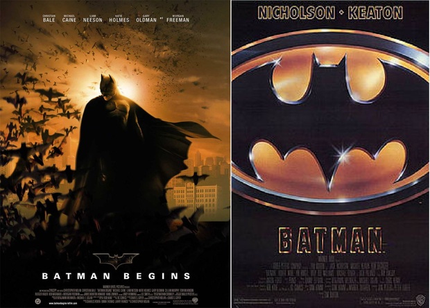 Duelos de Cine: Batman Begins - Batman (1989)