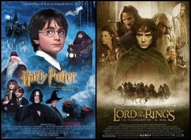 Duelos de Cine: Sagas Harry Potter -  El señor de los anillos