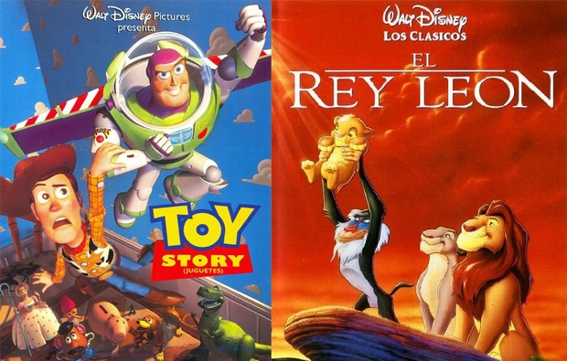 Duelos de Cine: Toy Story - El rey león