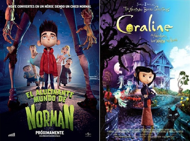 Duelos de Cine: El alucinante mundo de Norman - Los mundos de Coraline