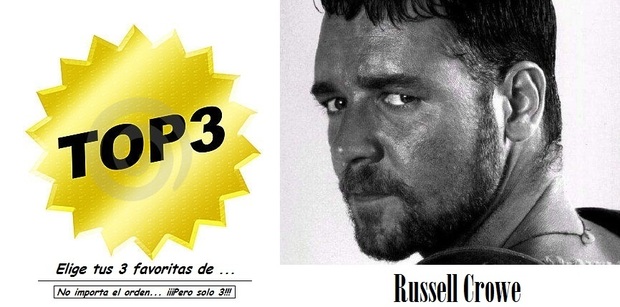 Top 3 de... Russell Crowe