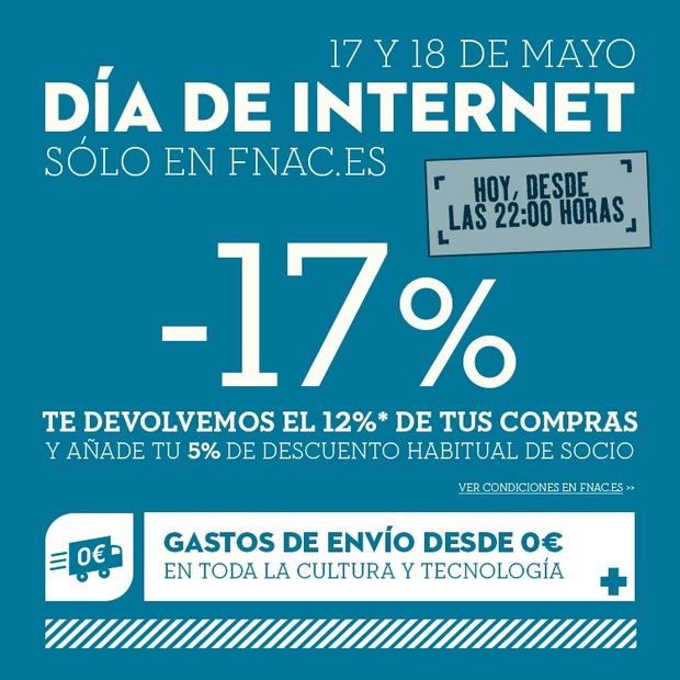 Oferta Fnac.es (Día de internet)