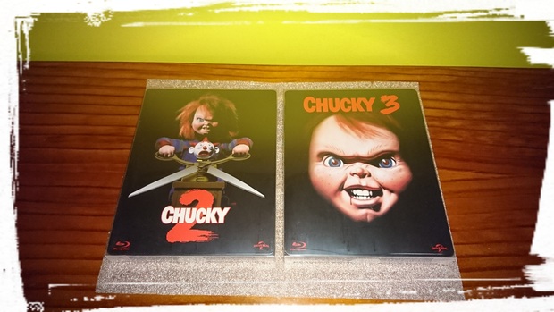 Chucky 2 & 3 Steelbook recien llegados!!