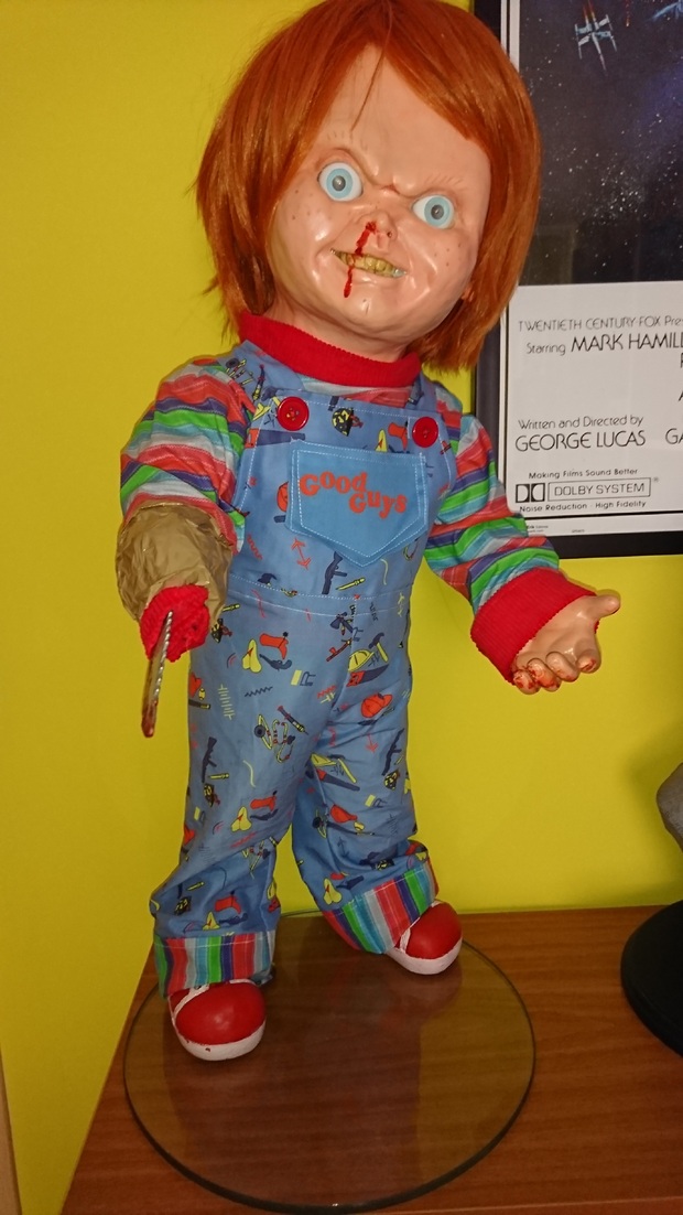 Chucky 2 a escala real 70cm de muñeco!!! ;-D