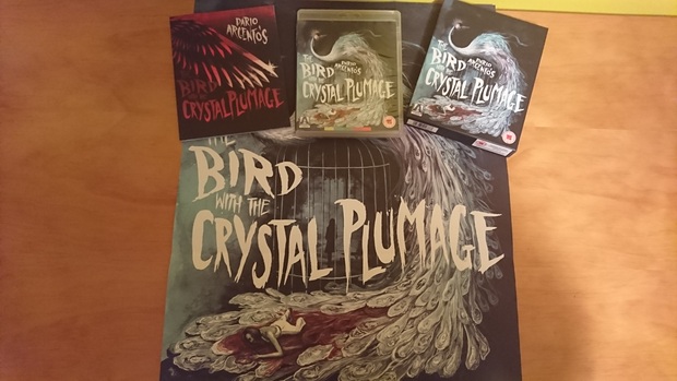 THE BIRD WITH THE CRYSTAL PLUMAGE LIMITED EDITION BLU-RAY ARROW VIDEO,