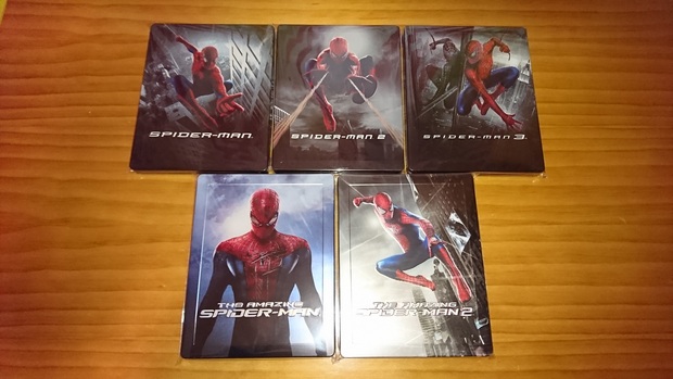 Spider-man ¡Nuevos steelbook! recien llegados de italia...