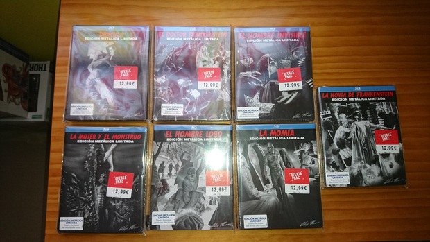Coleccion Monsters Steelbook by Alexx Ross