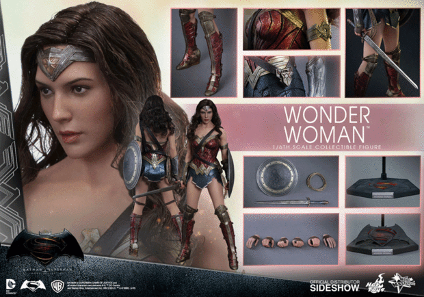 Figura Wonder Woman Hot Toys 285€.