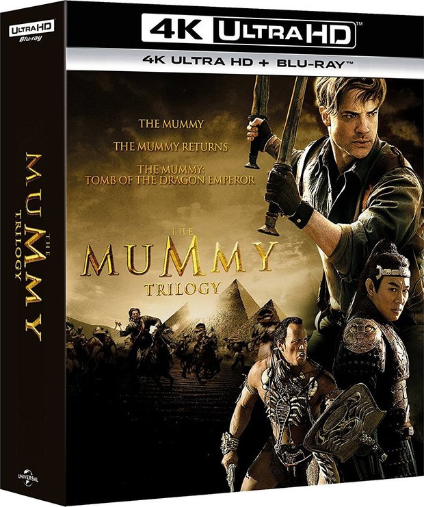 Trilogía The Mummy UHD para mayo en Amazon.com