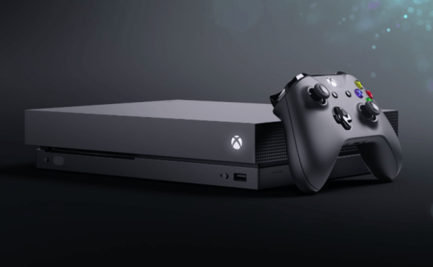 Xbox One X nueva consola con reproductor 4K