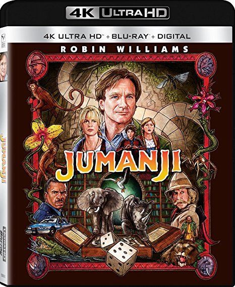 Jumanji 4K UHD en Pre-order Amazon.com