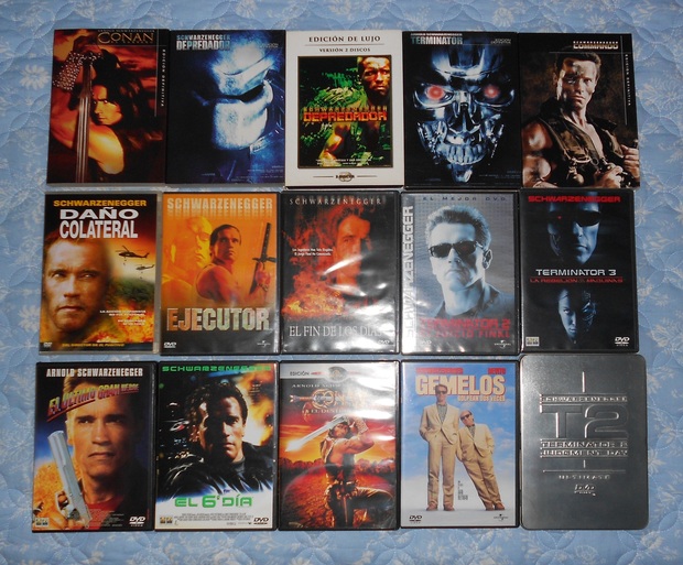Colección Arnold Schwarzenegger Part.1 DVD