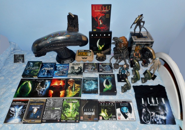Toda mi coleccion completa de Alien: