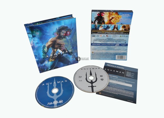 Aquaman: Digibook Blu-Ray 3D - Reportaje fotográfico y en vídeo