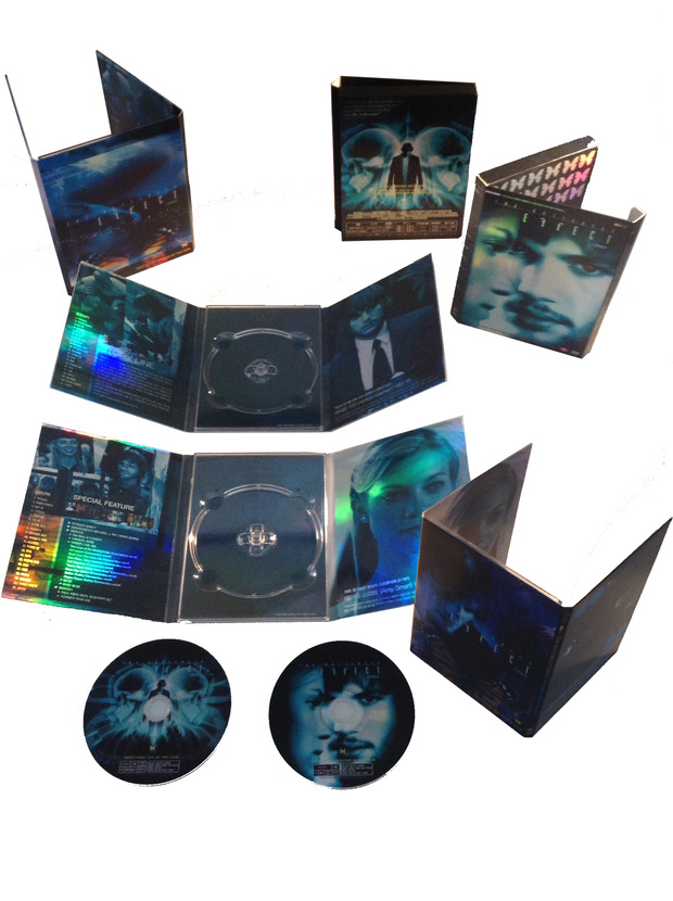EL EFECTO MARIPOSA Duel Version Limited Edition Coreana (2 DVDs) Digipak "Holográfica"