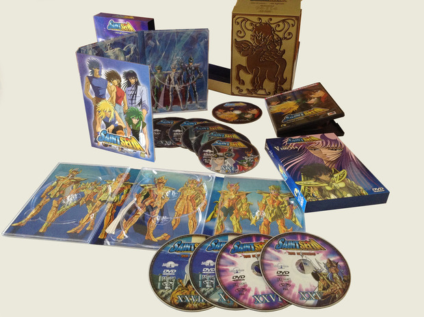 Los Caballeros del Zodiaco (Saint Seiya) -  ASGARD + POSEIDÓN BOX DVD