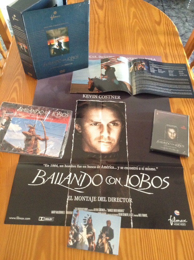 Bailando con Lobos - Edición Coleccionista DVD (numerada), mi última comprita...