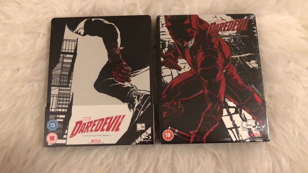 Daredevil - Temporada 1 y 2 - Steelbooks Zavvi... mis últimas compras!
