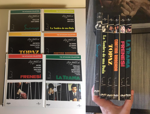 The Hitchcock Collection DVD... últimas Compras!