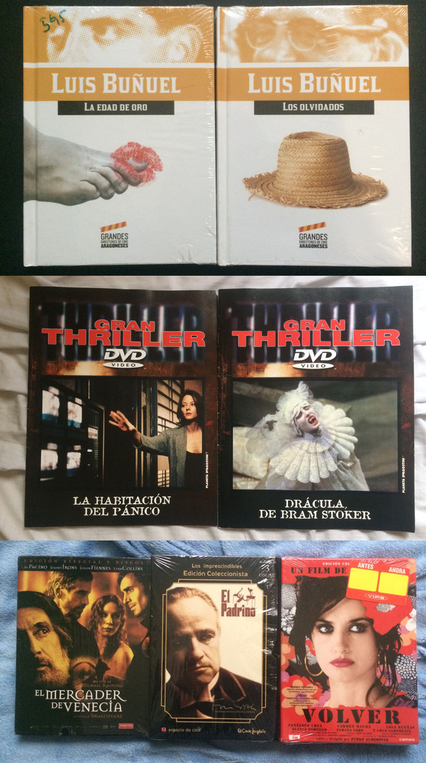 Ultimas Compras... un poco de Buñuel, y otros DVDs baratitos...