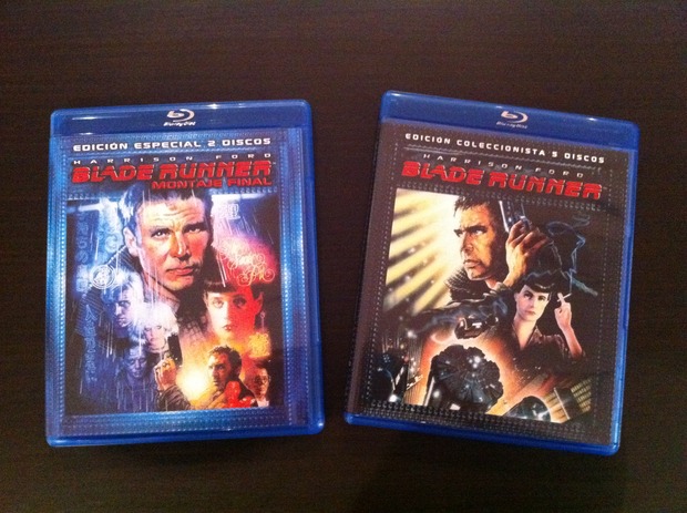Comparativa ediciones Blade Runner.