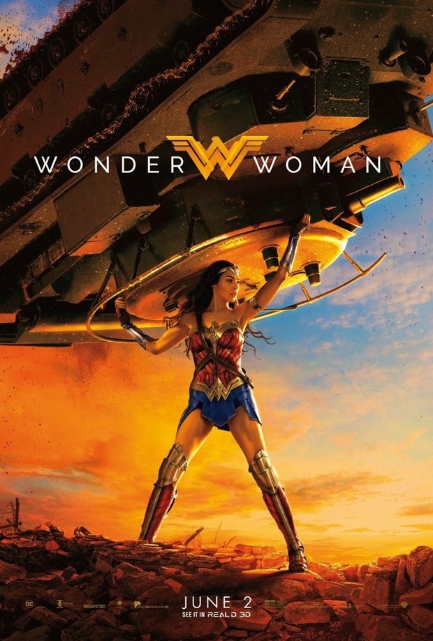 Wonder Woman no tendrá escena post-créditos, y nuevo poster ;)