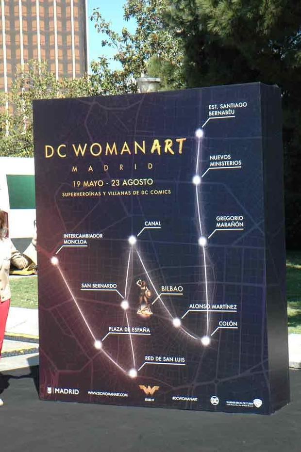  ‘Wonder Woman’: Exposición de las más grandes heroínas y villanas de DC en las calles de Madrid